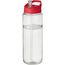 H2O Active® Vibe 850 ml Sportflasche mit Ausgussdeckel (transparent, rot) (Art.-Nr. CA259909)
