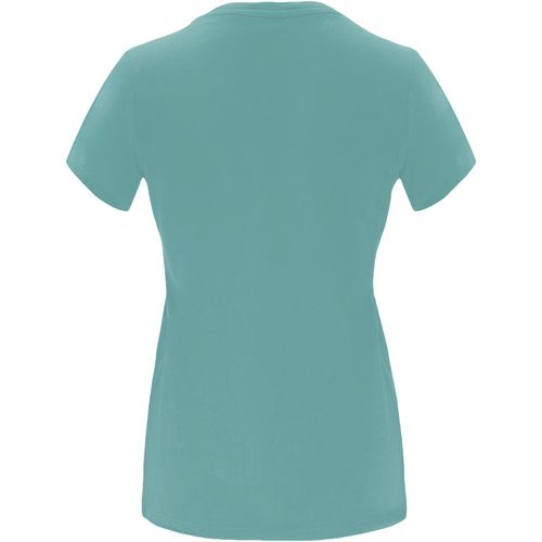 Capri T-Shirt für Damen (Art.-Nr. CA263161) - Tailliertes kurzärmeliges T-Shirt f...