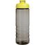 H2O Active® Eco Treble 750 ml Sportflasche mit Stülpdeckel (kohle, limone) (Art.-Nr. CA263868)