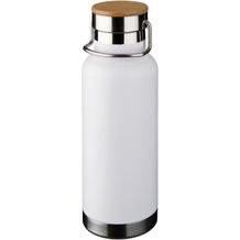 Thor 480 ml Kupfer-Vakuum Isolierflasche (Weiss) (Art.-Nr. CA265892)
