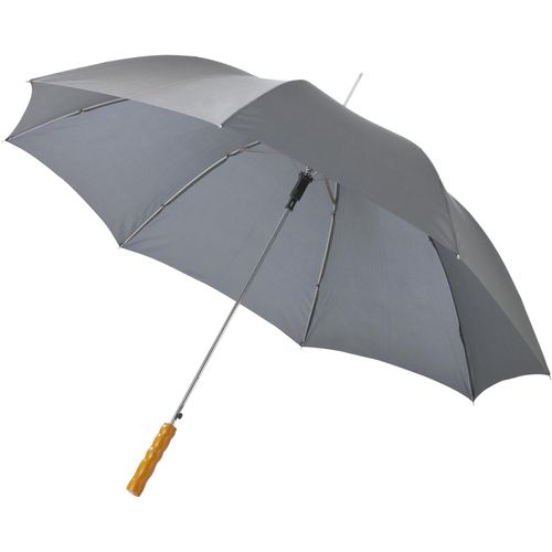 Lisa 23" Automatikregenschirm mit Holzgriff (Art.-Nr. CA266621) - Der Regenschirm Lisa 23" ist ein echter...