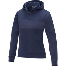 Sayan Kapuzenpullover mit halbem Reißverschluss für Damen (navy) (Art.-Nr. CA267167)