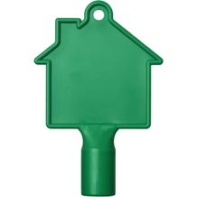 Maximilian Universalschlüssel in Hausform (grün) (Art.-Nr. CA267308)