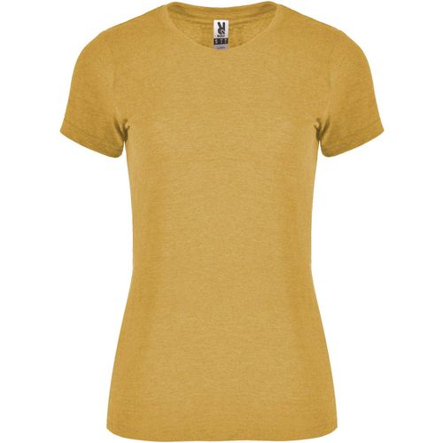 Fox T-Shirt für Damen (Art.-Nr. CA268283) - T-Shirt mit meliertem Effekt. Taillierte...