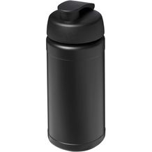 Baseline Rise 500 ml Sportflasche mit Klappdeckel (Schwarz) (Art.-Nr. CA274221)
