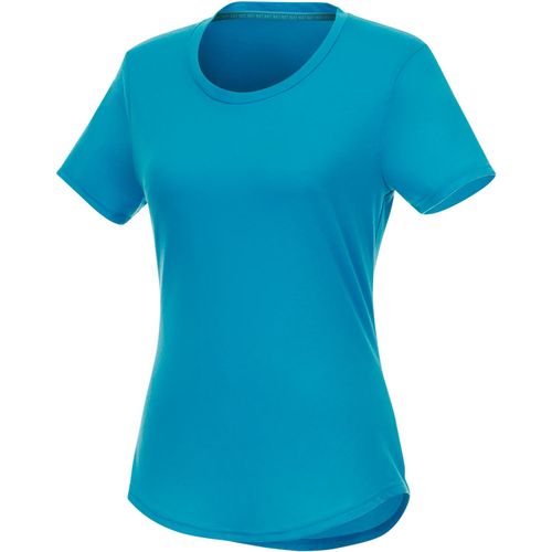 Jade T-Shirt aus recyceltem GRS Material für Damen (Art.-Nr. CA274564) - Nachhaltige Promotionbekleidung. Rundhal...