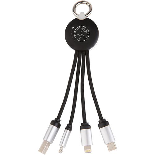 SCX.design C16 Kabel mit Leuchtlogo (Art.-Nr. CA274948) - Beleuchtetes Logo-Ladekabel mit Gummi-...