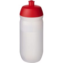 HydroFlex Clear 500 ml Squeezy Sportflasche (rot, klar mattiert) (Art.-Nr. CA277765)