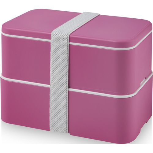 MIYO Doppel-Lunchbox (Art.-Nr. CA278144) - Diese MIYO Doppel-Lunchbox mit zwei 700...