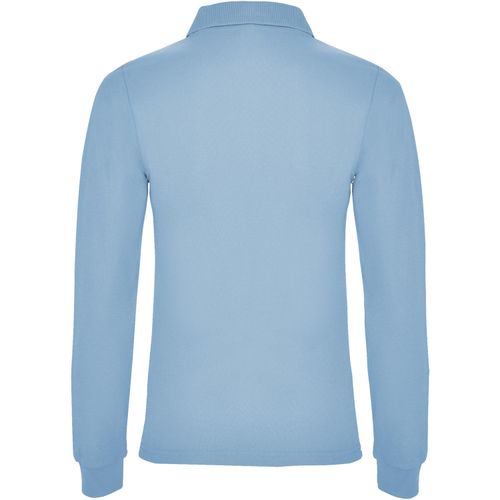 Estrella Langarm Poloshirt für Damen (Art.-Nr. CA283098) - Langärmeliges Poloshirt mit gerippte...