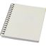 Desk-Mate® A6 farbiges Notizbuch mit Spiralbindung (elfenbeinweiß) (Art.-Nr. CA284146)
