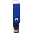Swivel Rectangular USB-Stick (blau) (Art.-Nr. CA288089)