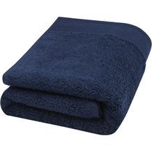 Nora 550 g/m² Baumwollhandtuch 50 x 100 cm (navy) (Art.-Nr. CA291573)