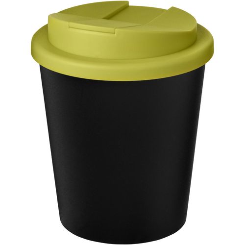 Americano® Espresso Eco 250 ml recycelter Isolierbecher mit auslaufsicherem Deckel (Art.-Nr. CA292898) - Doppelwandiger Isolierbecher mit einem...