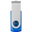 Rotate Transculent USB-Stick (blau) (Art.-Nr. CA293357)