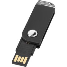 Swivel Rectangular USB-Stick (Schwarz) (Art.-Nr. CA295001)