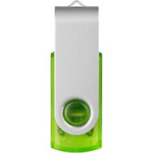 Rotate-Translucent 4 GB USB-Stick (grün) (Art.-Nr. CA295250)