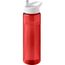 H2O Active® Eco Vibe 850 ml Sportflasche mit Ausgussdeckel (rot, weiss) (Art.-Nr. CA297841)