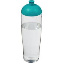 H2O Active® Tempo 700 ml Sportflasche mit Stülpdeckel (transparent, aquablau) (Art.-Nr. CA298402)