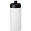 Baseline® Plus 500 ml Flasche mit Sportdeckel (transparent, schwarz) (Art.-Nr. CA298784)