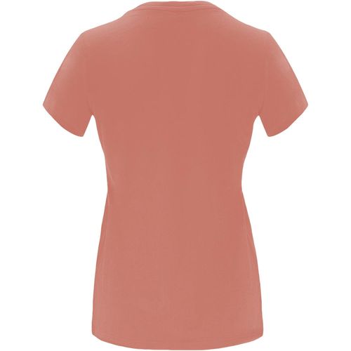 Capri T-Shirt für Damen (Art.-Nr. CA301955) - Tailliertes kurzärmeliges T-Shirt f...