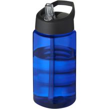 H2O Active® Bop 500 ml Sportflasche mit Ausgussdeckel (blau, schwarz) (Art.-Nr. CA307417)