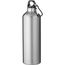 Oregon 770 ml RCS-zertifizierte Trinkflasche aus recyceltem Aluminium mit Karabinerhaken (silber) (Art.-Nr. CA309234)
