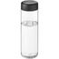 H2O Active® Vibe 850 ml Sportflasche mit Drehdeckel (transparent, schwarz) (Art.-Nr. CA312822)