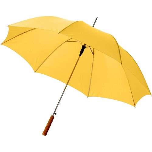 Lisa 23" Automatikregenschirm mit Holzgriff (Art.-Nr. CA313988) - Der Regenschirm Lisa 23" ist ein echter...