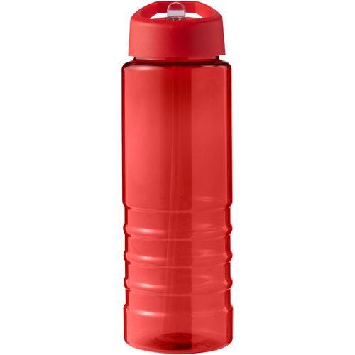 H2O Active® Eco Treble 750 ml Sportflasche mit Stülpdeckel (Art.-Nr. CA315327) - Einwandige Sportflasche mit geripptem...