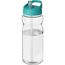 H2O Active® Base 650 ml Sportflasche mit Ausgussdeckel (transparent, aquablau) (Art.-Nr. CA318256)
