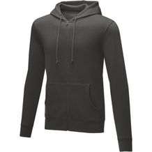 Theron Herren Kapuzenpullover mit Reißverschluss (storm grey) (Art.-Nr. CA320388)