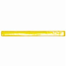 RFX 34 cm reflektierendes PVC Schnapparmband (gelb) (Art.-Nr. CA320459)