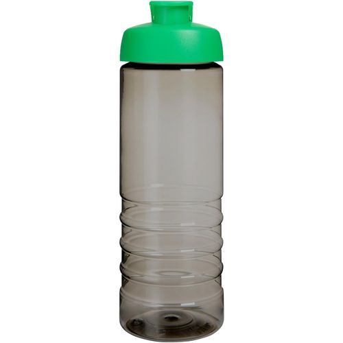 H2O Active® Eco Treble 750 ml Sportflasche mit Stülpdeckel (Art.-Nr. CA320619) - Einwandige Sportflasche mit geripptem...