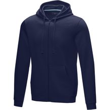 Ruby Hoodie mit durchgehendem Reißverschluss aus Bio-Material für Herren (navy) (Art.-Nr. CA326193)