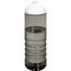 H2O Active® Eco Treble 750 ml Sportflasche mit Stülpdeckel (kohle, weiss) (Art.-Nr. CA326944)