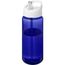 H2O Active® Octave Tritan 600 ml Sportflasche mit Ausgussdeckel (blau, weiss) (Art.-Nr. CA327444)