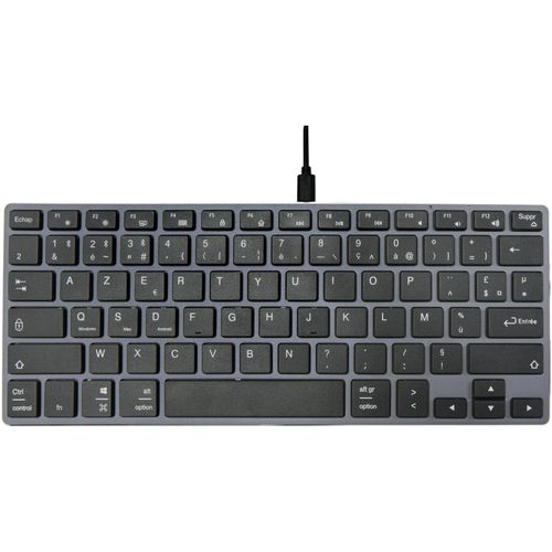Hybrid Bluetooth Tastatur  AZERTY (Art.-Nr. CA327544) - Leichte und dennoch robuste und elegante...