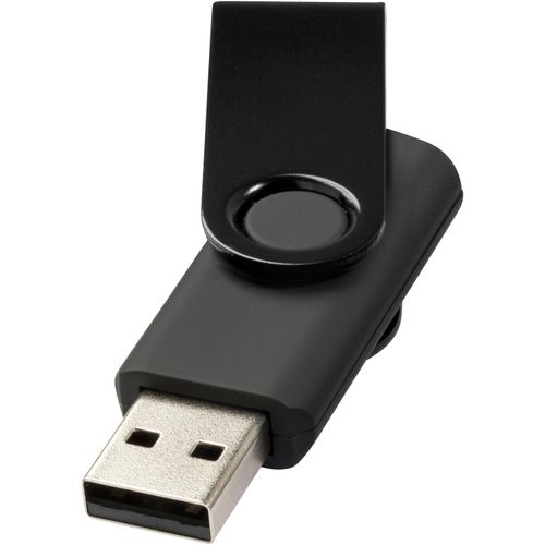 Rotate-Metallic 4 GB USB-Stick (Art.-Nr. CA329026) - Alle neutralen Bestellungen ohne Werbean...