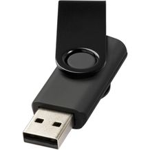 Rotate-Metallic 4 GB USB-Stick (Schwarz) (Art.-Nr. CA329026)