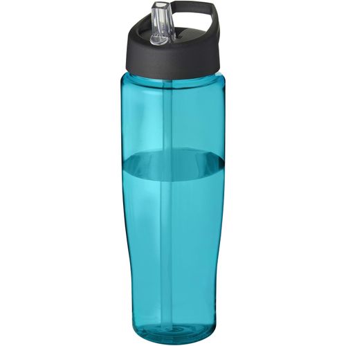 H2O Active® Tempo 700 ml Sportflasche mit Ausgussdeckel (Art.-Nr. CA331085) - Einwandige Sportflasche mit einem...