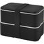 MIYO Doppel-Lunchbox (Schwarz) (Art.-Nr. CA331312)