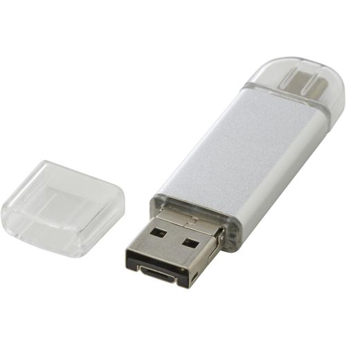 OTG USB Typ-C Stick Aluminium (Art.-Nr. CA331948) - Einfache, tragbare Speicherlösung f...