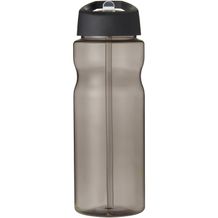 H2O Active® Base Tritan 650 ml Sportflasche mit Ausgussdeckel (kohle, schwarz) (Art.-Nr. CA332537)