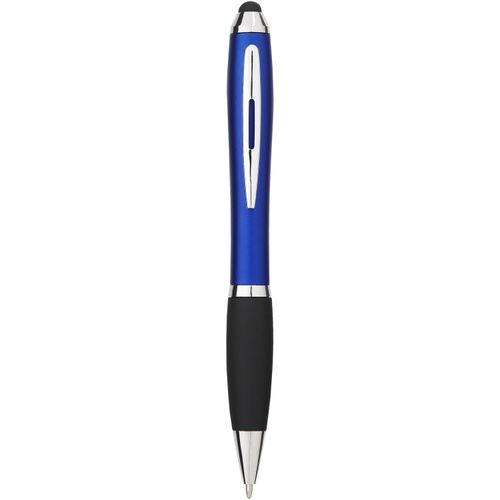 Nash Stylus Kugelschreiber farbig mit schwarzem Griff (Art.-Nr. CA333304) - Stylus Kugelschreiber mit Drehmechanismu...