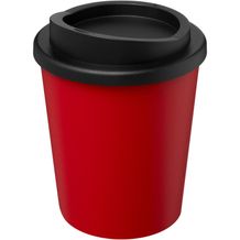 Americano® Espresso 250 ml recycelter Isolierbecher (rot, schwarz) (Art.-Nr. CA333834)
