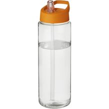 H2O Active® Vibe 850 ml Sportflasche mit Ausgussdeckel (transparent, orange) (Art.-Nr. CA333987)