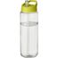 H2O Active® Vibe 850 ml Sportflasche mit Ausgussdeckel (transparent, limone) (Art.-Nr. CA337603)