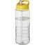 H2O Active® Treble 750 ml Sportflasche mit Ausgussdeckel (transparent, gelb) (Art.-Nr. CA338838)