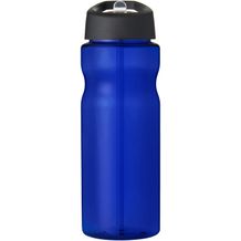 H2O Active® Base Tritan 650 ml Sportflasche mit Ausgussdeckel (blau, schwarz) (Art.-Nr. CA339314)